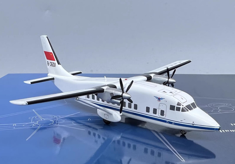 1:200 Patriot CAAC Short360 Passenger Plane Airplane Diecast Aircraft Model