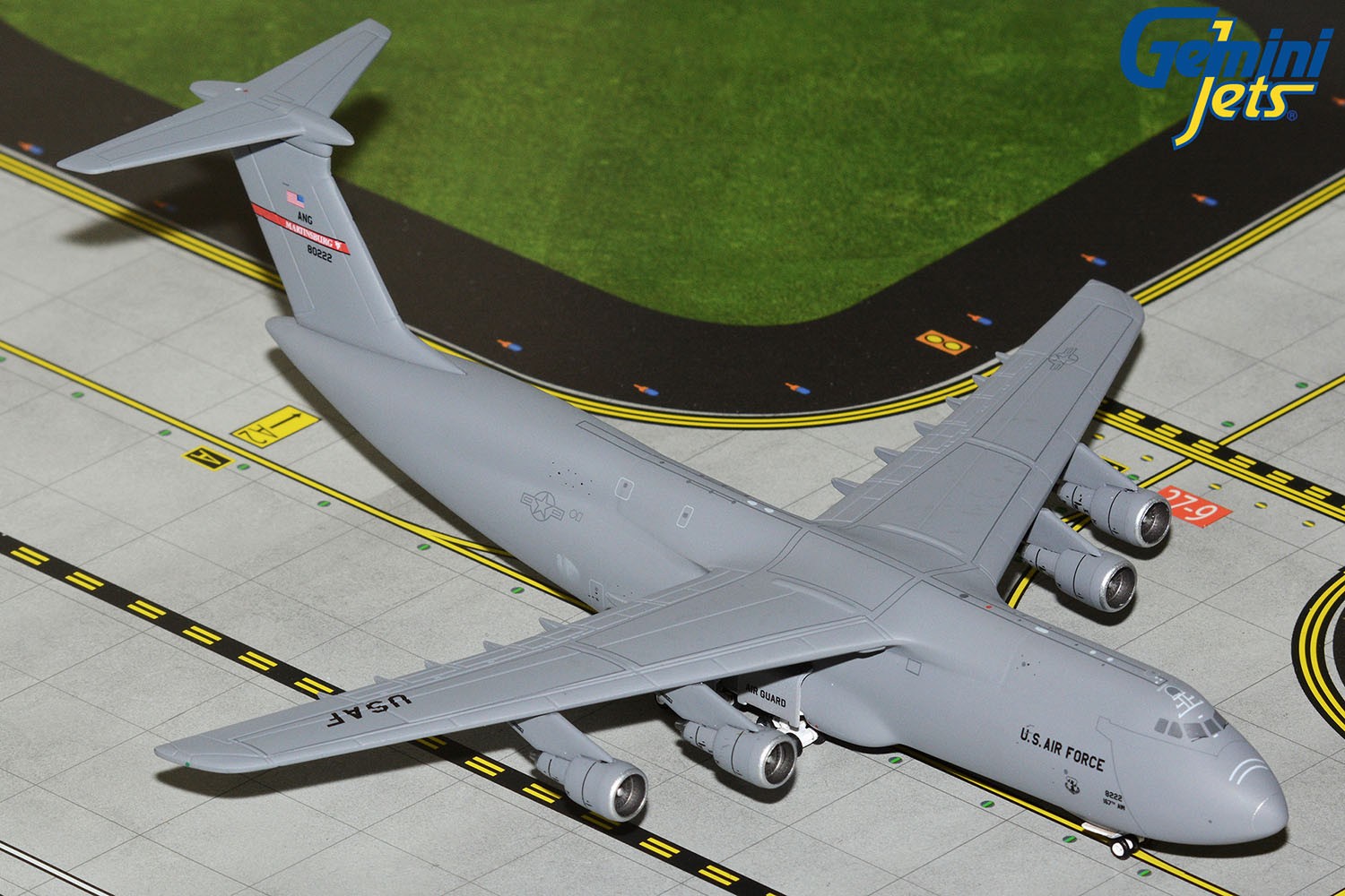 GeminiJets 1:400 U.S. Air Force C-5A Galaxy (Martinsburg ANG) GMUSA152 IN STOCK
