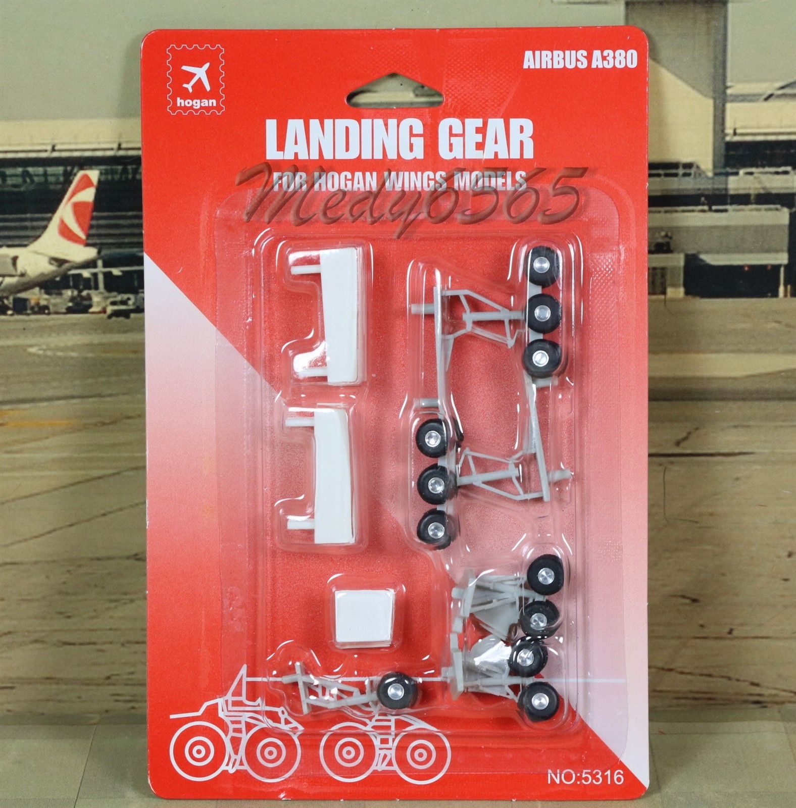 Hogan Landing Gear “All White Doord” for A380 VERY RARE 1/200
