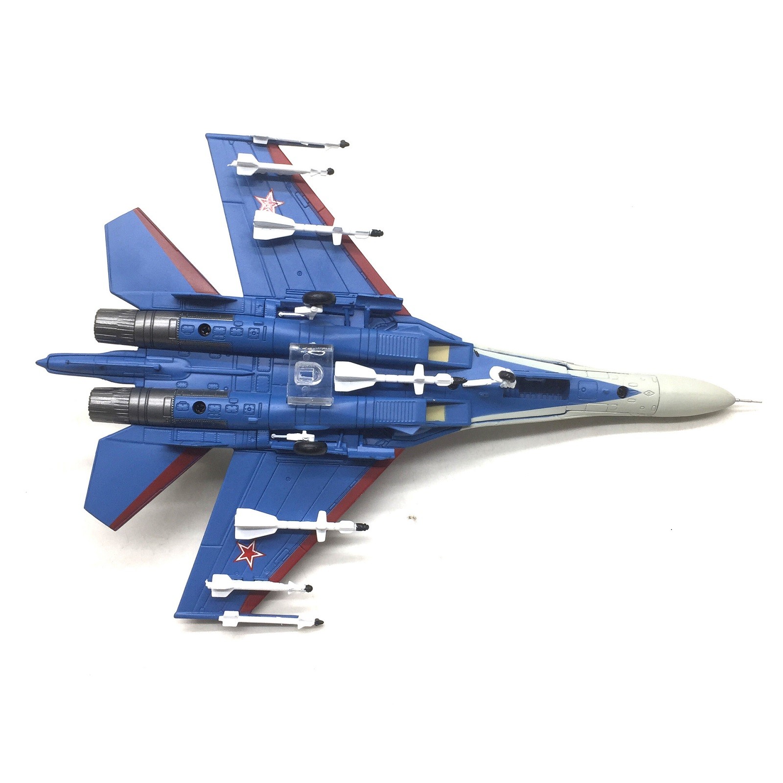 1: 100 Russian Su-27 Warrior Performance Aircraft Model Display Collection g