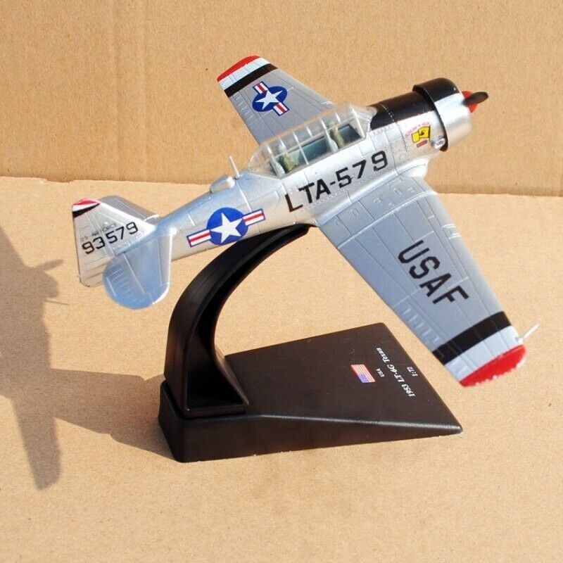 1:72 USAF LT-6G Texan Trainer Aircraft Model Diecast Military Collection Toy