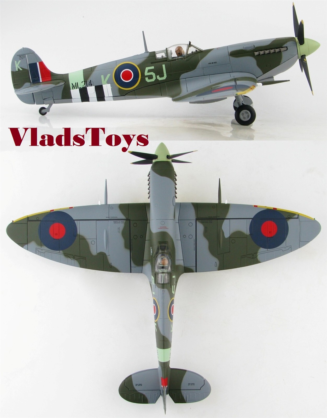 Hobby Master 1/48 Spitfire Mk IX RAF No.126 Sqn ML214 Johnny Plagis HA8320