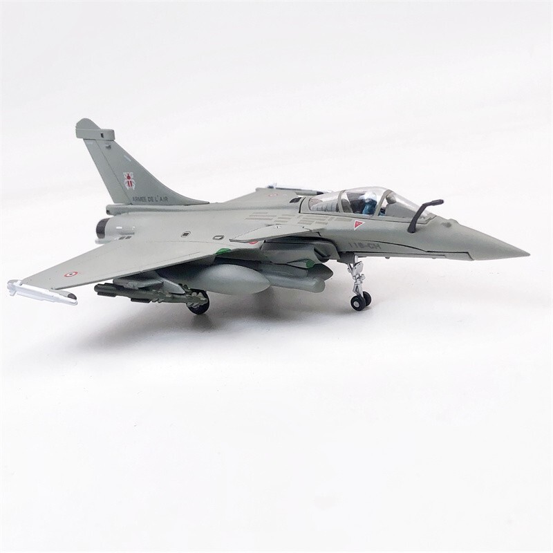 Wltk French Air Force Rafale Fighter #01 1/100 Diecast Jet Aircraft Model