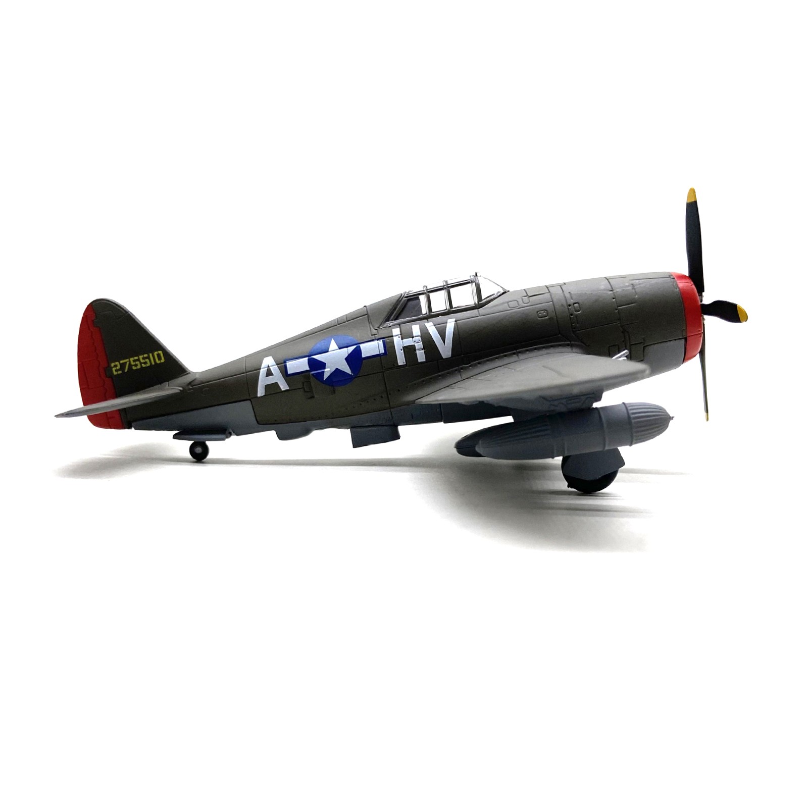 Republic P-47 1:72 Scale Model Aircraft WWII US Fighter USAAF Plane w/ Stand