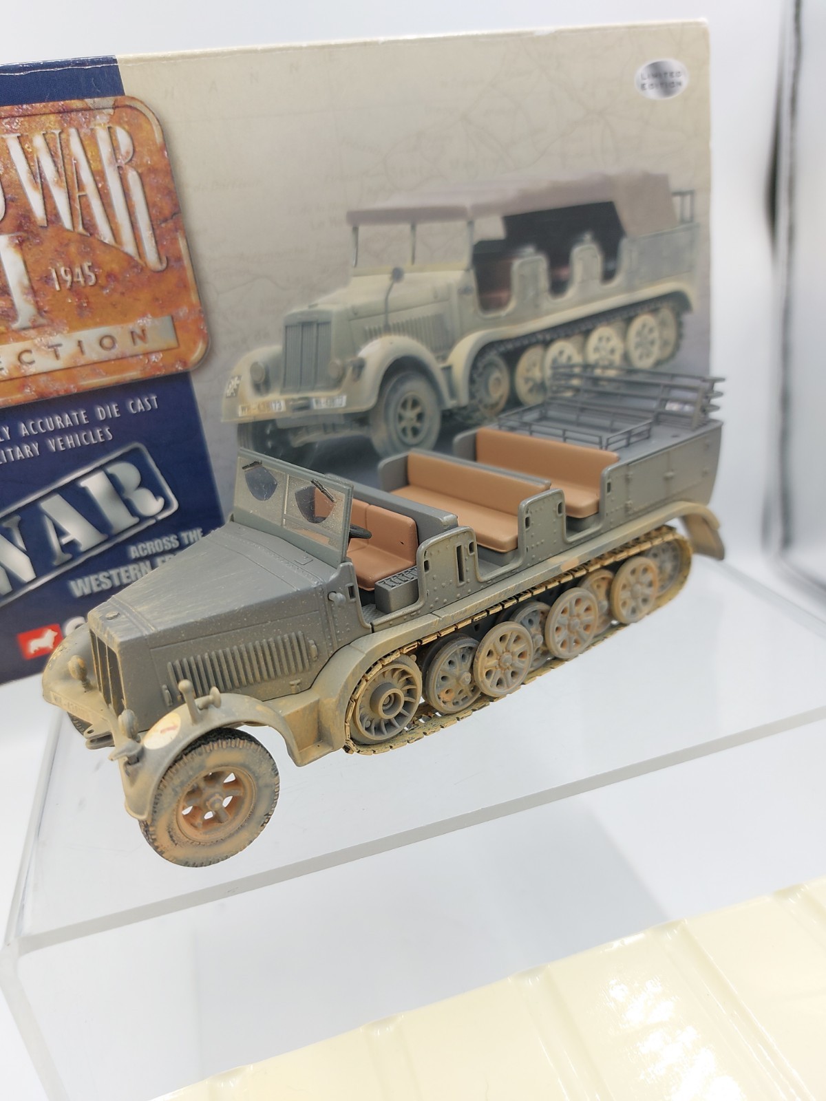SDKFZ.7 GERMAN HALF-TRACK GERMAN 12TH ARMY FRANCE JUNE 1940 – CORGI CC60002 1/50