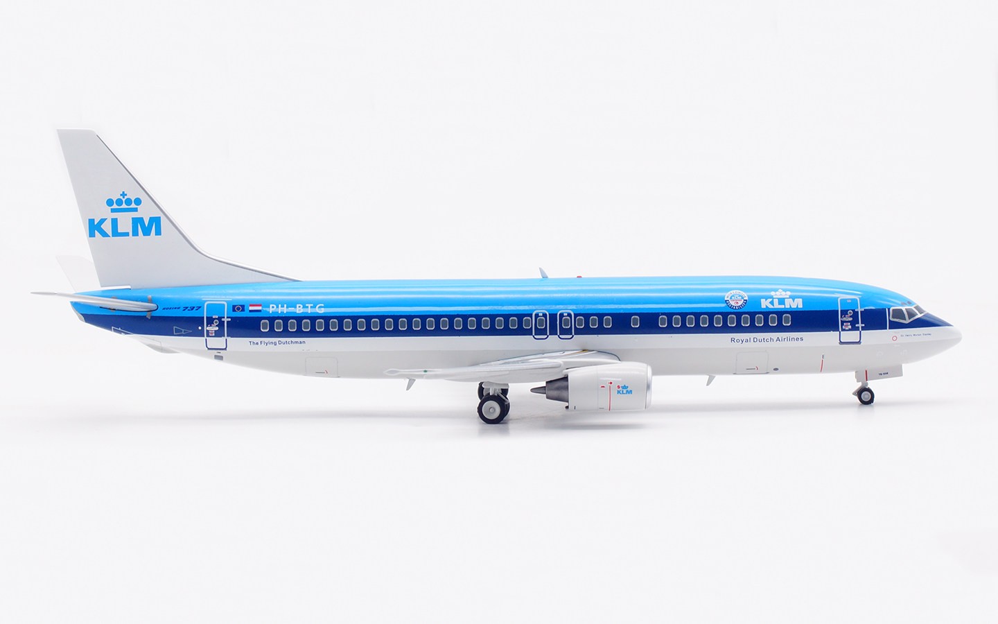 1:200 Inflight KLM Royal Dutch Boeing 737-400 PH-BTG Diecast Plane Model