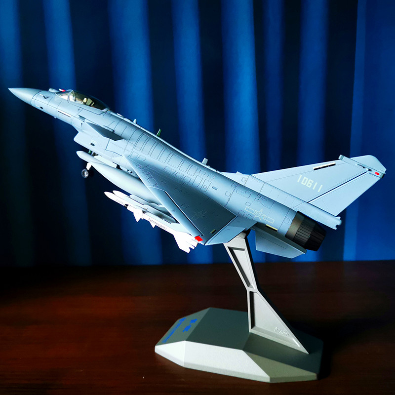 1:48 37CM AVIC China J-10C Fighter Jet Plane Diecast Military Aircraft Model