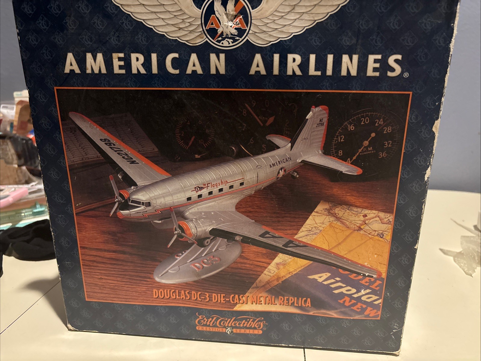 ERTL Collectibles Prestige Series American Airlines DOUGLAS DC3 “Flagship” Mod