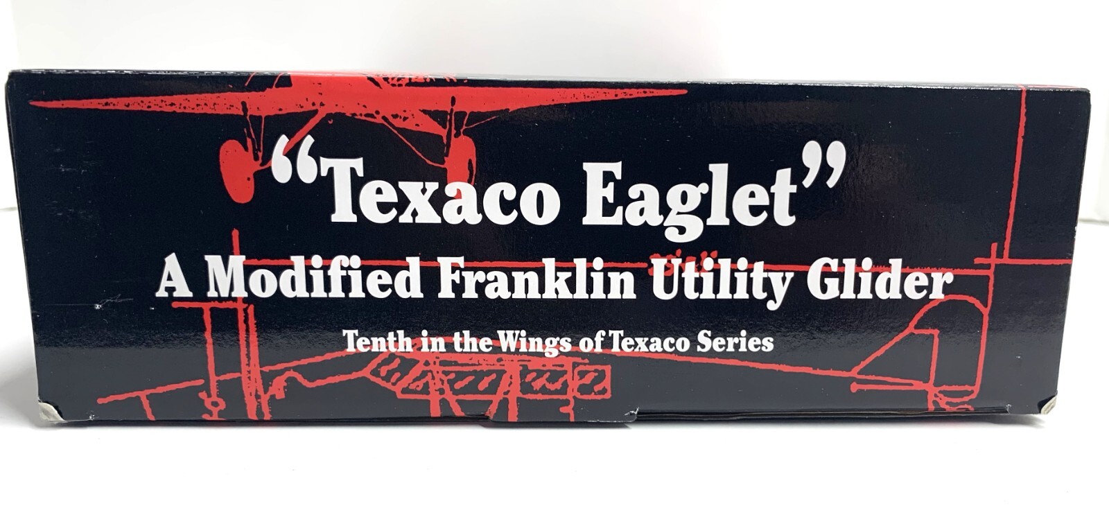 Wings of Texaco Modified Franklin Utility Glider Texaco Eaglet Diecast Bank NIB