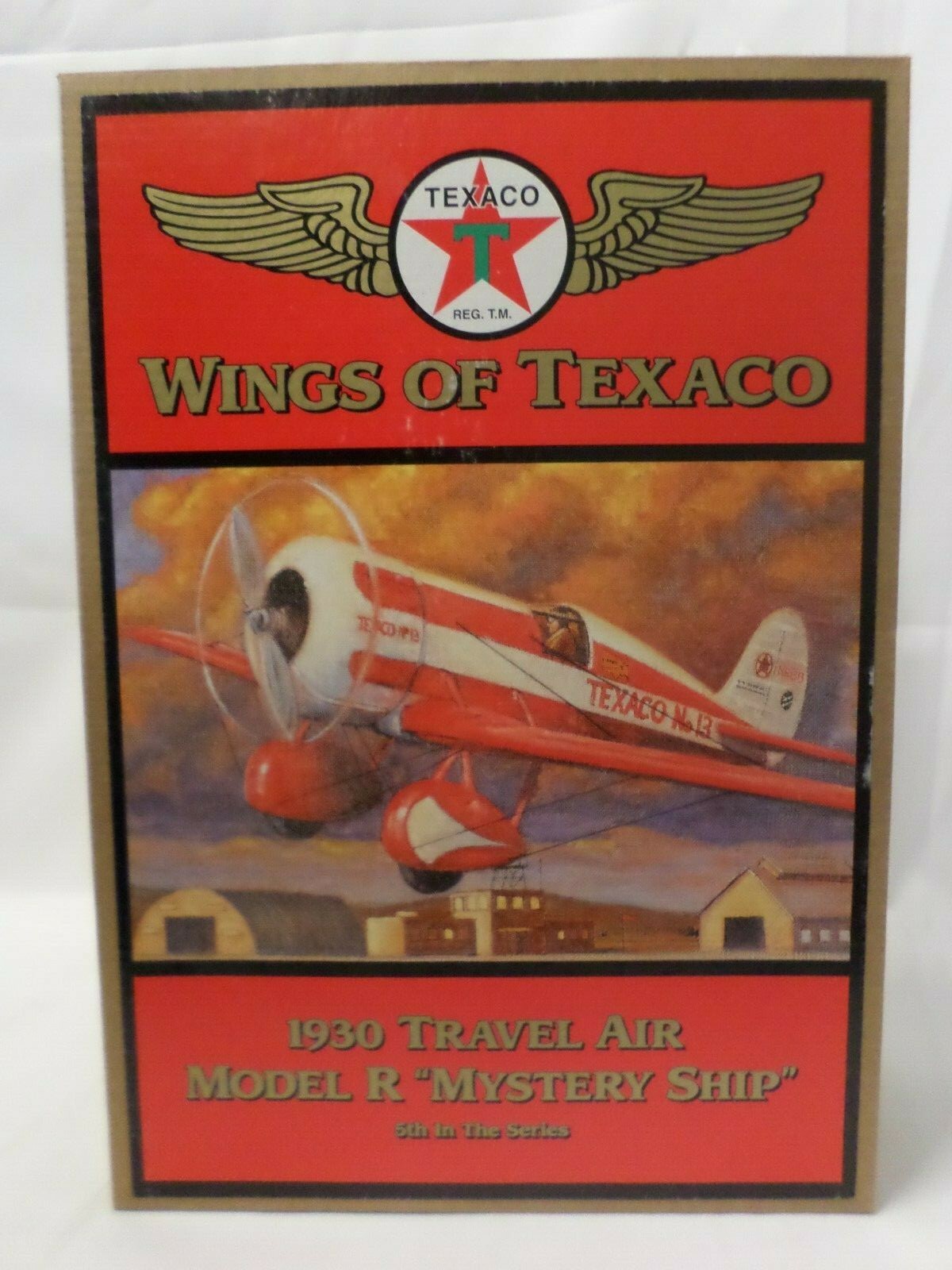 NEW Wings of Texaco 1930 Travel Air Model R Mystery Ship 5th in Series Die Cast