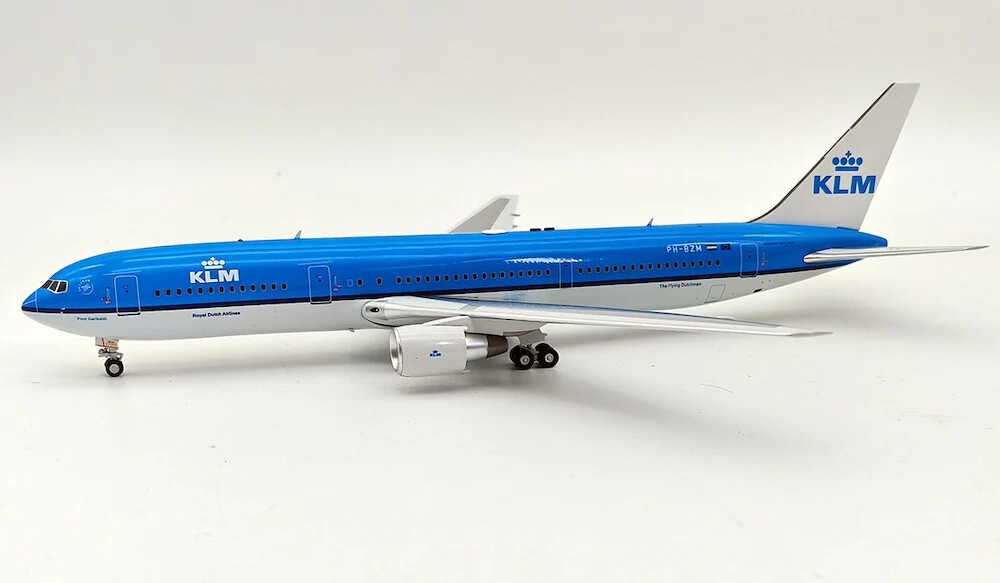 JFOX MODELS 1/200 767-306ER KLM PH-BZM WITH STAND JF-767-3-011