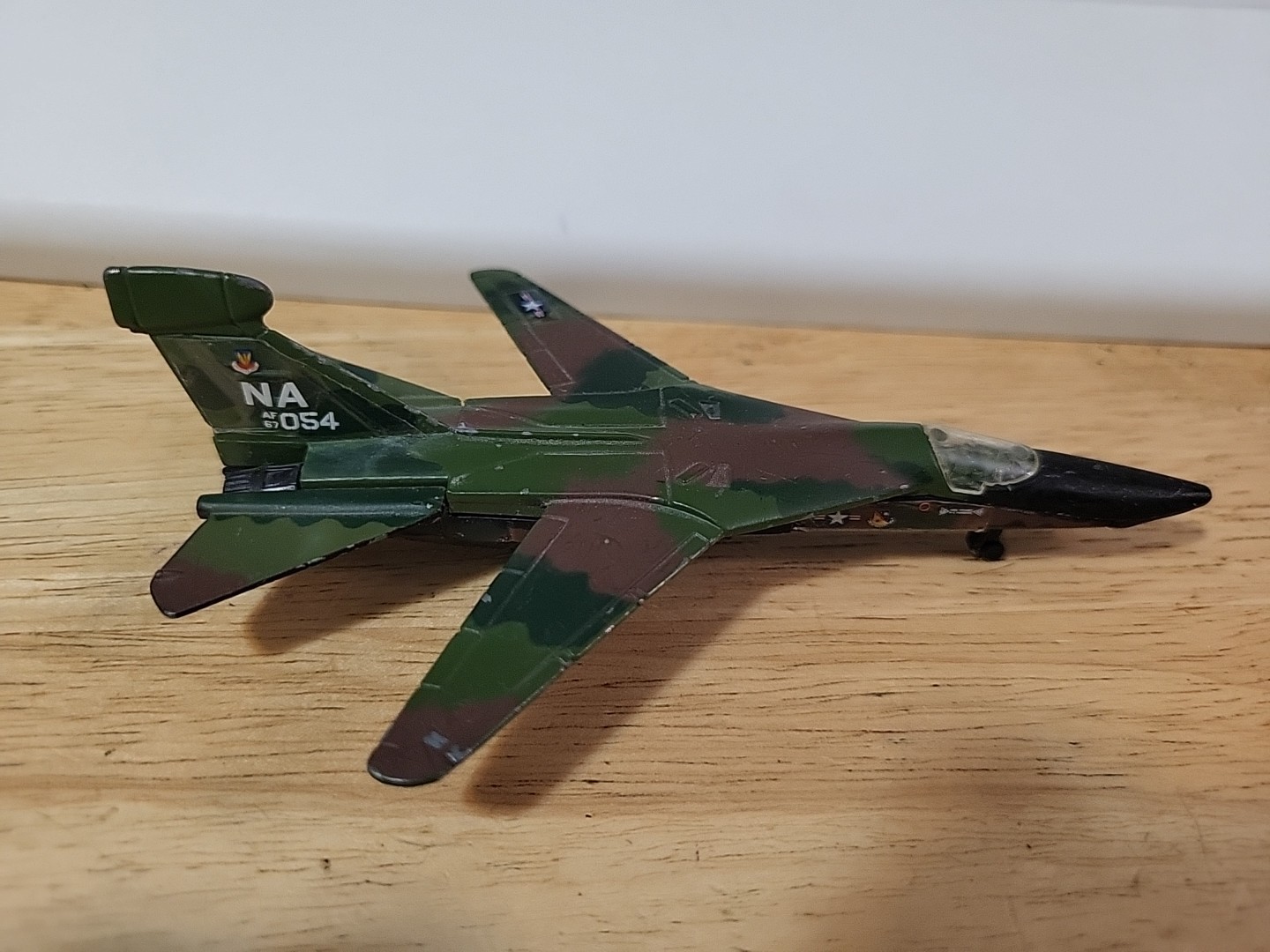 Vintage Road Champs Camouflage F-14 Jet