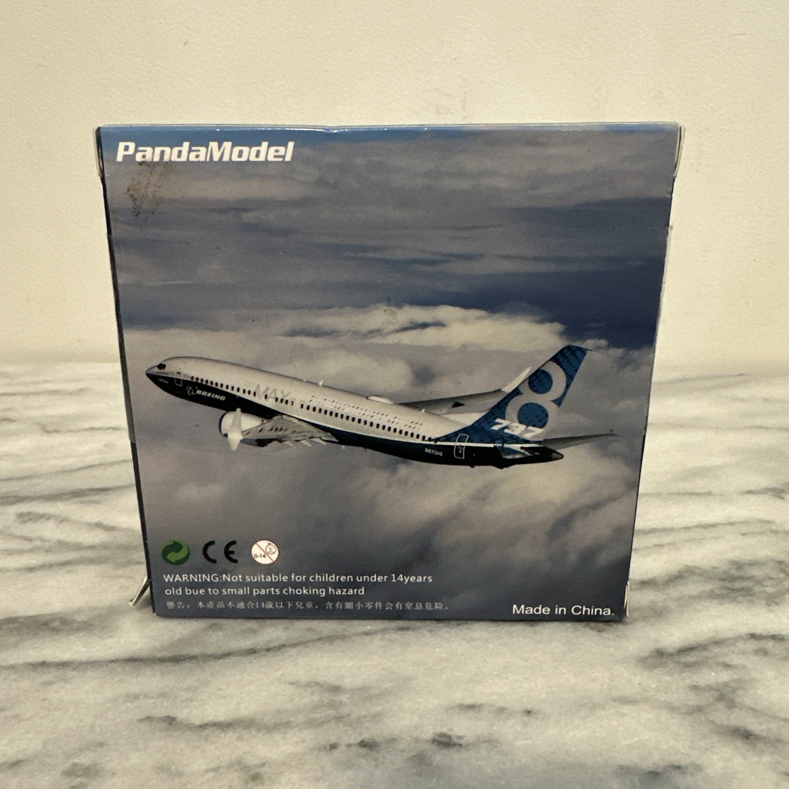 Panda Model 1:400 Boeing 737 MAX 8 House Livery Diecast Plane Sealed Box