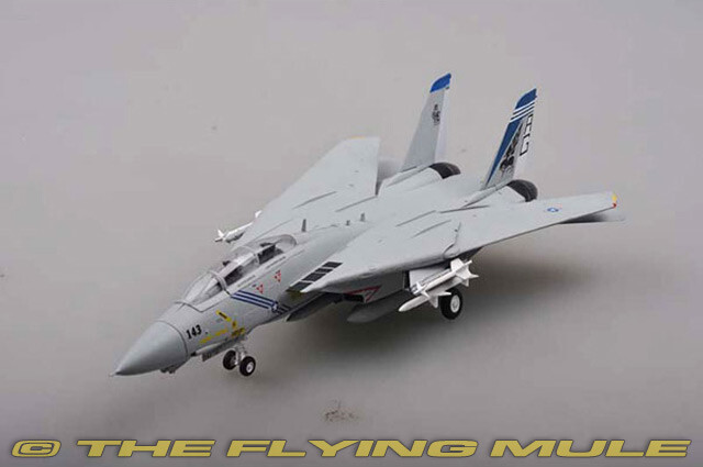 Easy Model 1:72 F-14B Tomcat USN VF-143 Pukin Dogs AG143