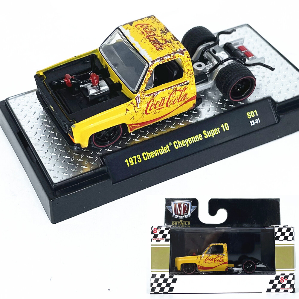 M2 1:64 1973 Chevrolet Cheyenne Super 10 S01 Alloy Car MODEL
