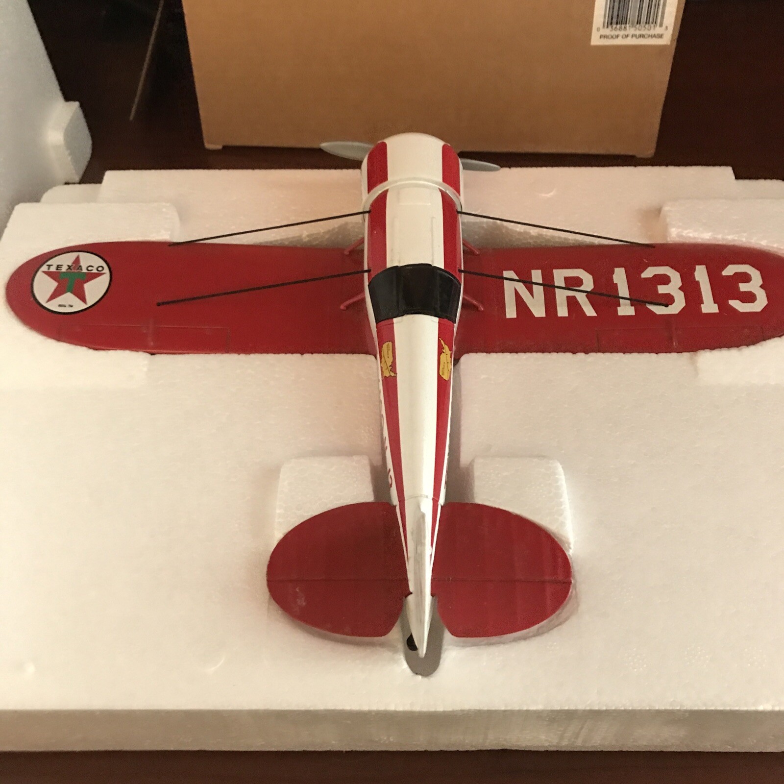 Wings of Texaco 1930 Travel Air Model R Mystery Ship Airplane Bank 5th in Series