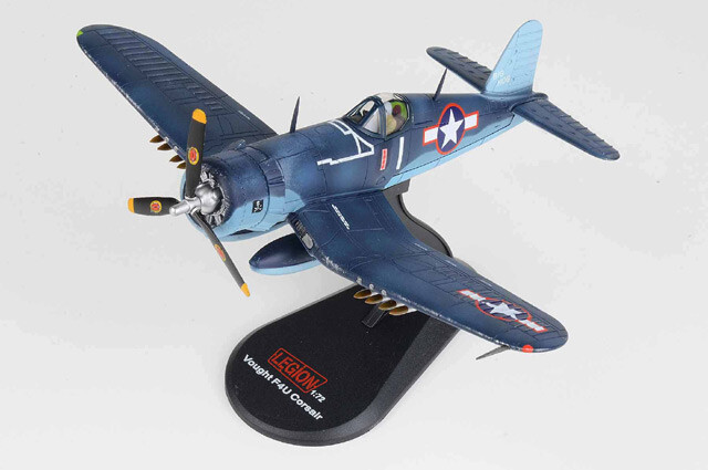 14619LA Legion Models F4U Corsair 1/72 Model Big Hog USN VF-17 Jolly Rogers