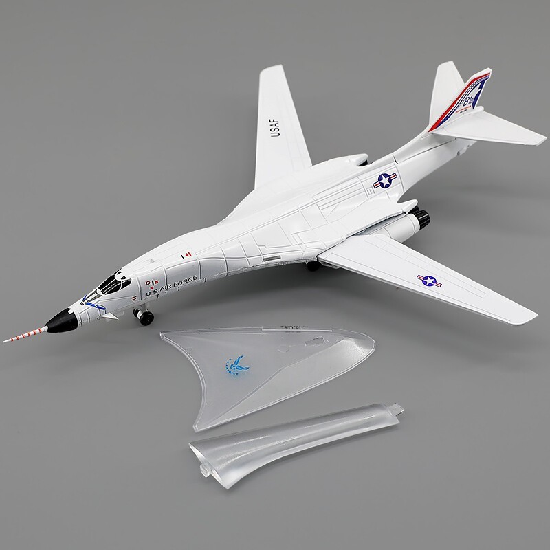 1:144 USAF B-1B Lancer Bomber Model Alloy Diecast Military Aircraft Collection