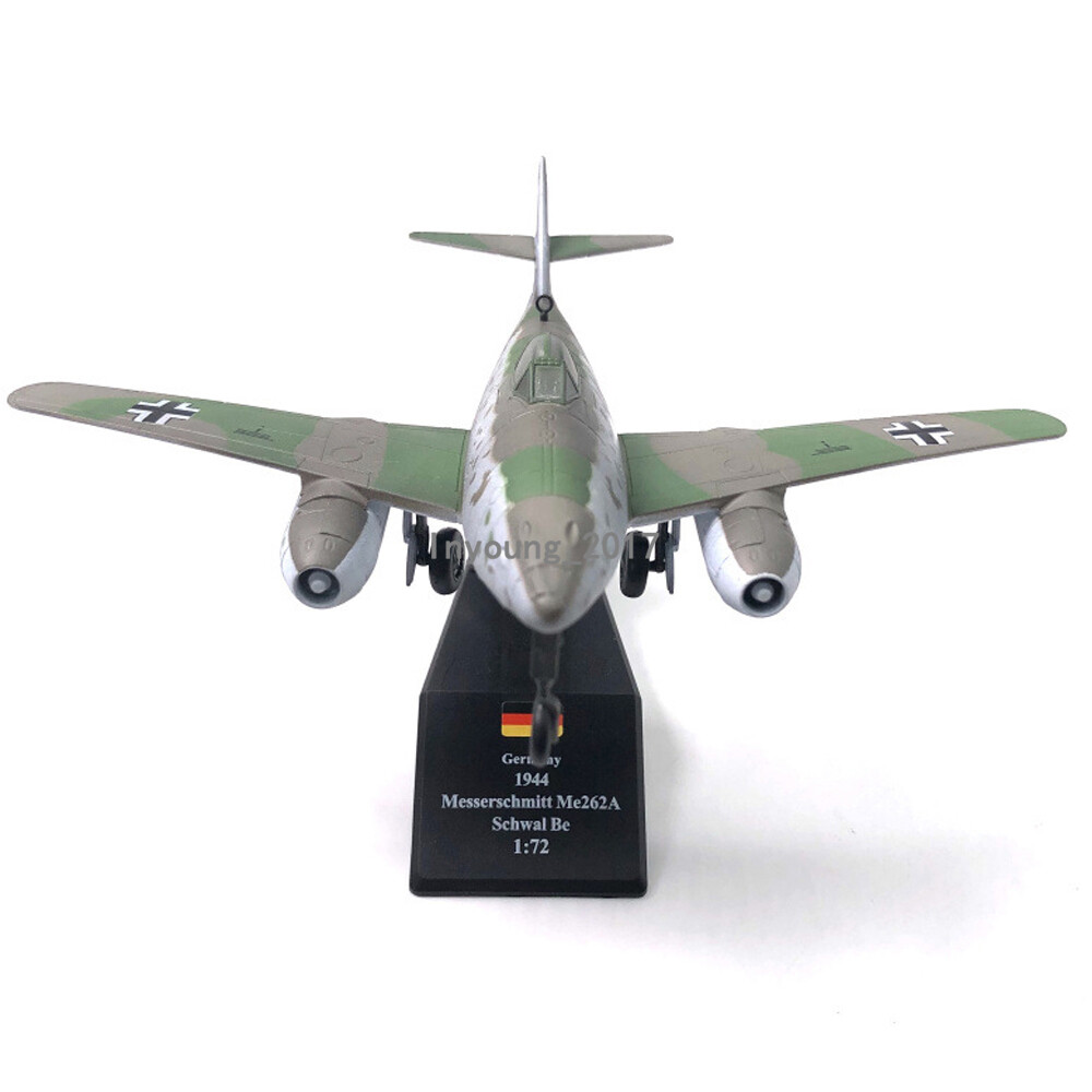 1/72 WWII Messerschmitt Me262 Schwal Be Airplane Model Diecast Army Plane Model