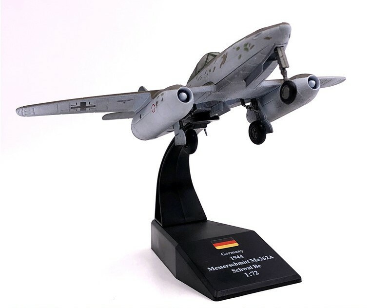 Wltk 1/72 German Luftwaffe Messerschmitt Me 262 Schwalbe Fighter Diecast Model