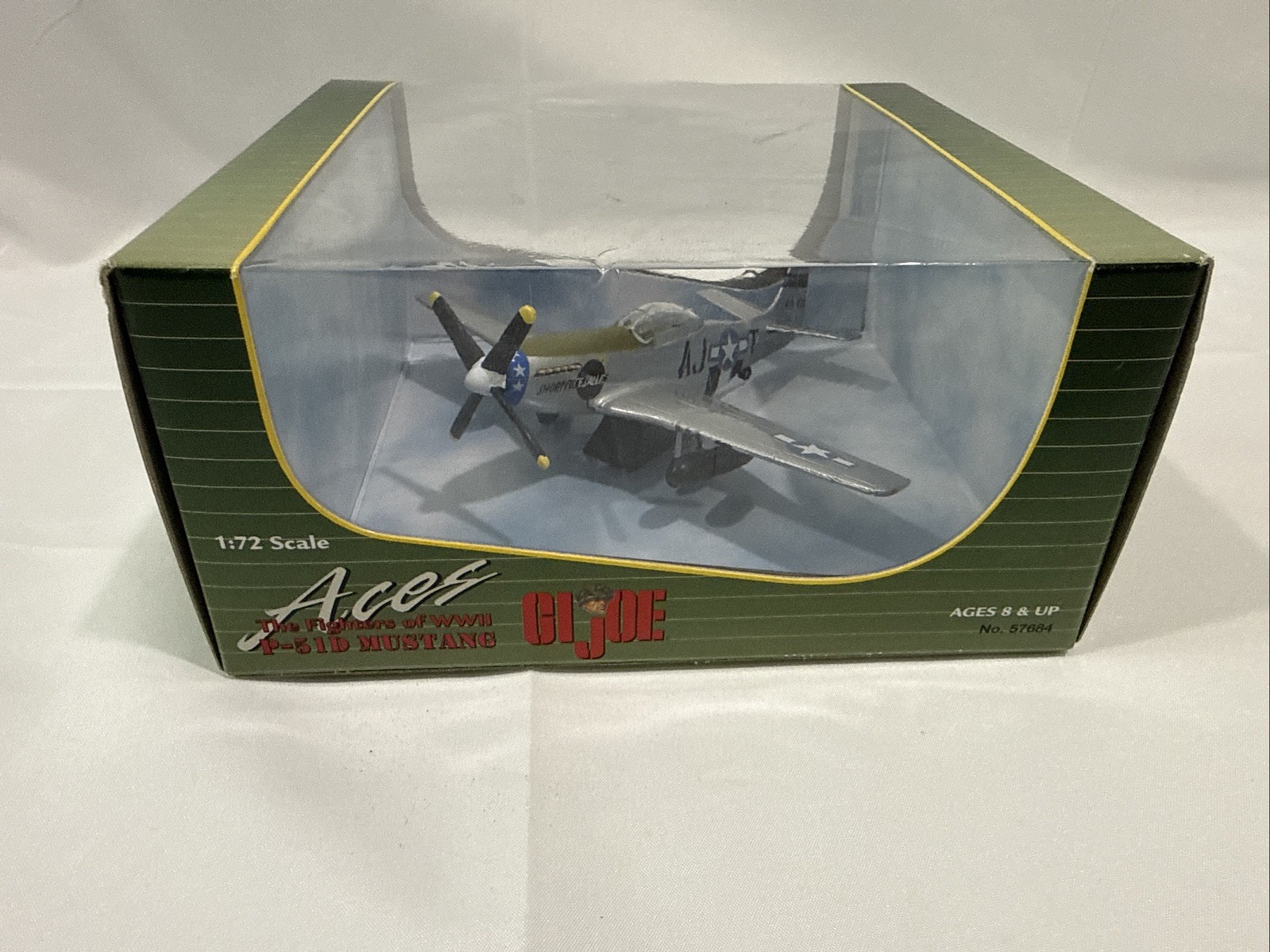 NEW HASBRO GI JOE ACES THE FIGHTERS OF WWII P-51D MUSTANG 1:72 57684