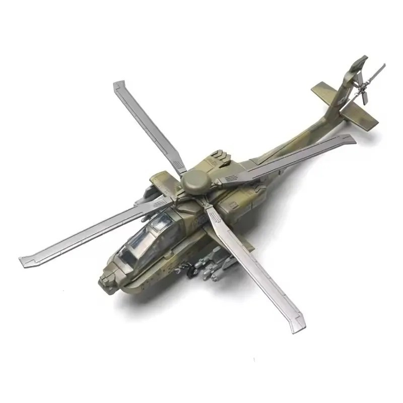 1/72 US Boeing AH-64 APACHE helicopter gunships Plastic Painted Unassembled