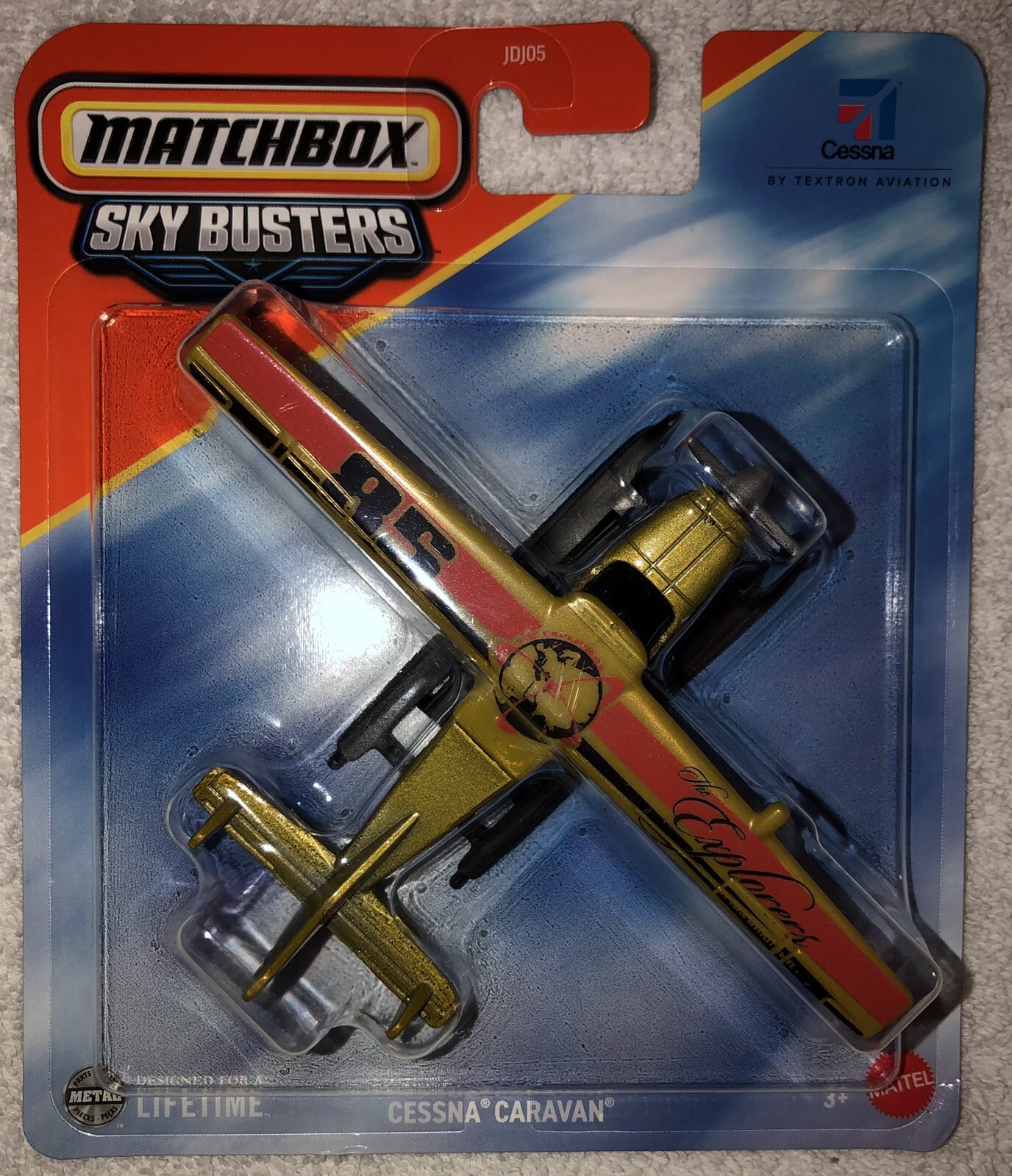 Matchbox Sky Busters #17/32 Cessna Caravan GOLD THE EXPLORERS NEW RELEASE 2025