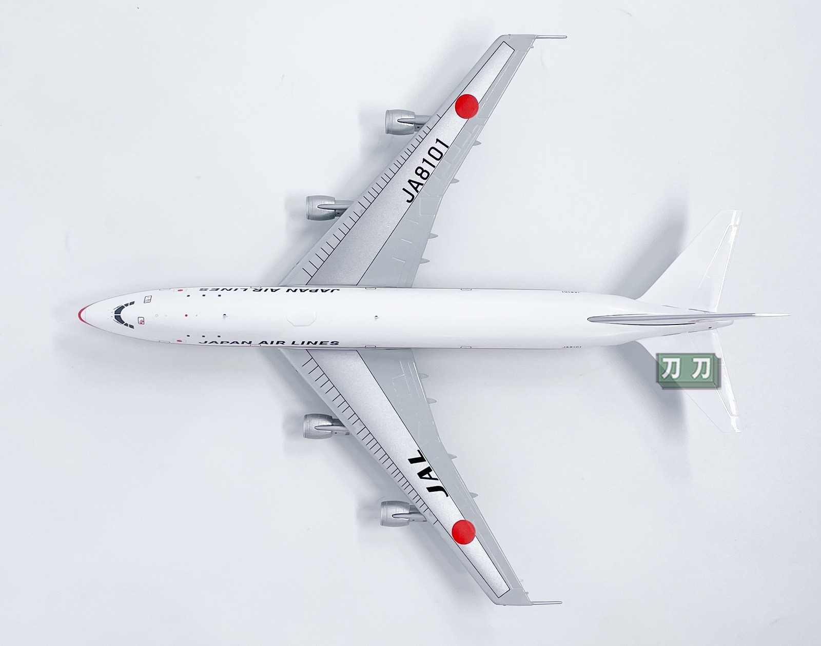 HX Models1/400 JAPAN AIRLINES BOEING 747-100 Passenger Airplane Diecast Model
