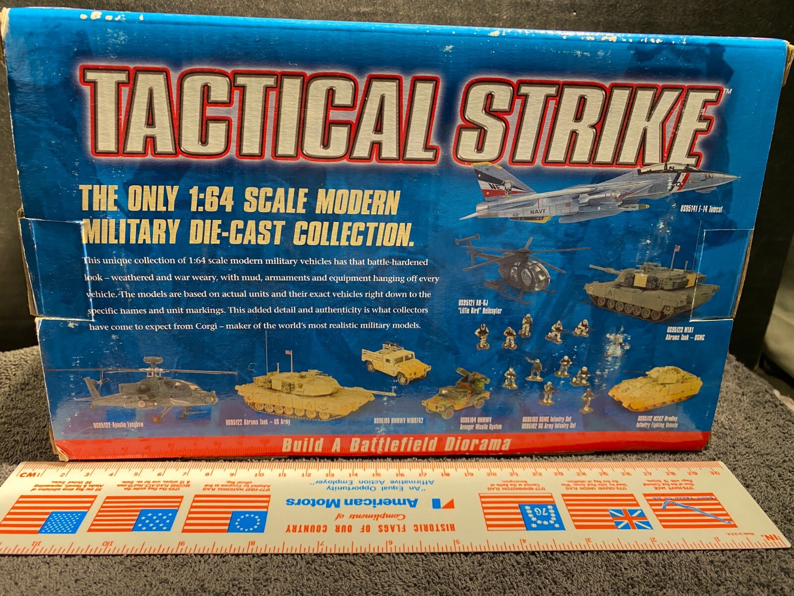 1:64 CORGI TACTICAL STRIKE AH-64D APACHE LONGBOW 2003 OPERATION IRAQI FREEDOM