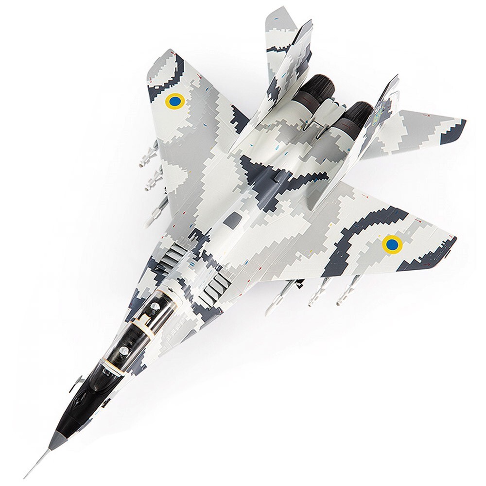 Mikoyan MiG-29UB Fulcrum B Ukraine Air Force 1:72 Scale Model JCW-72-MG29-015