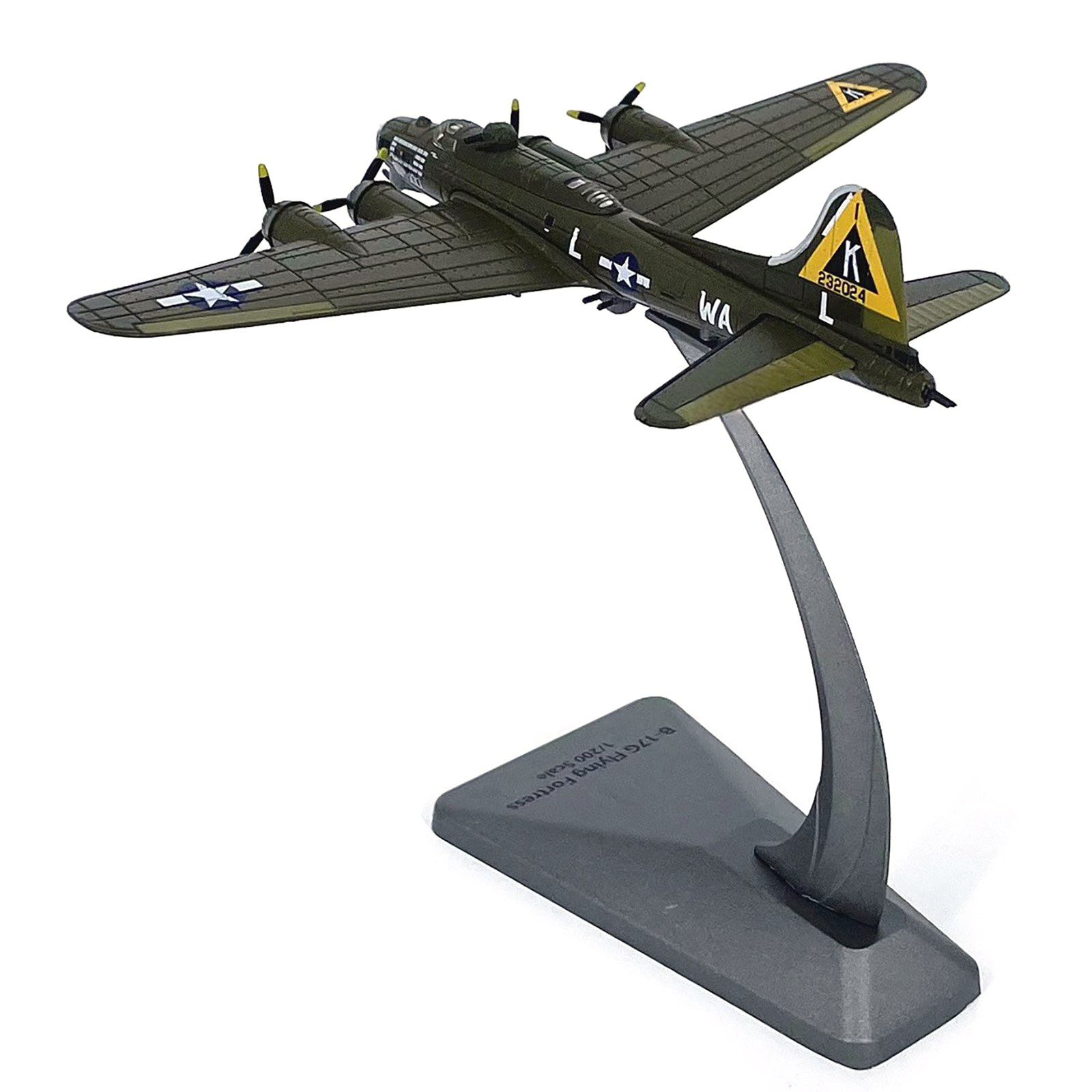 11.9cm Diecast Alloy 1/200 Scale USA Air Force B-17G Fighter Model Souvenir Gift