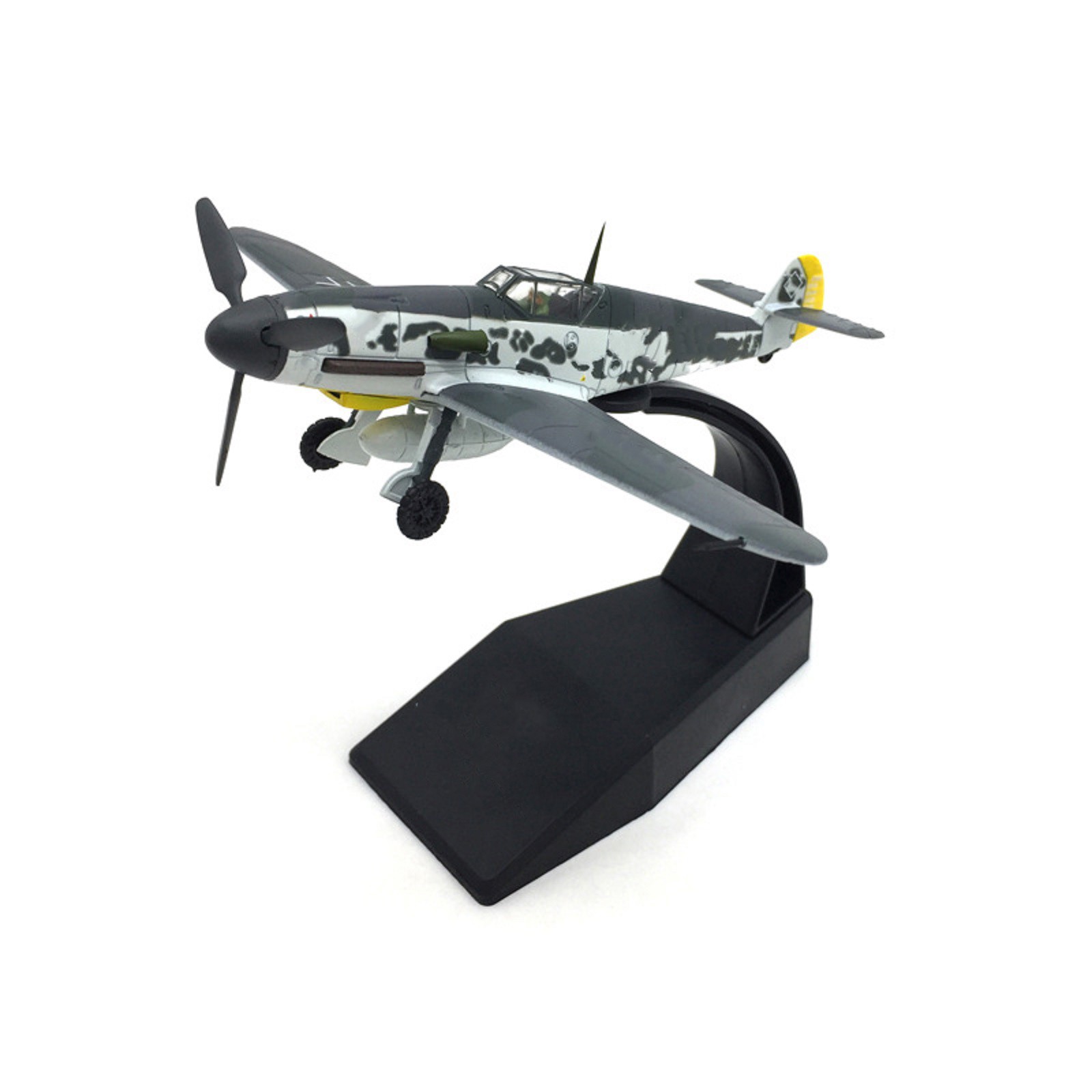 1/72 BF109 Military Fighter Aircraft Model Alloy Souvenir Static Display