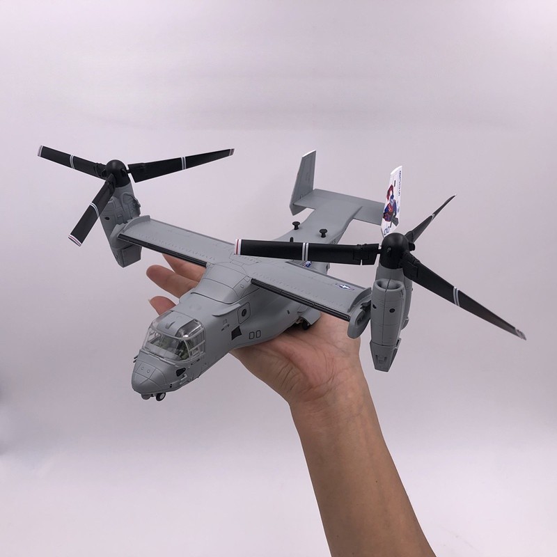 Helicopter Model Diecast Military Collection 1:72 USAF Boeing Bell V-22 Osprey