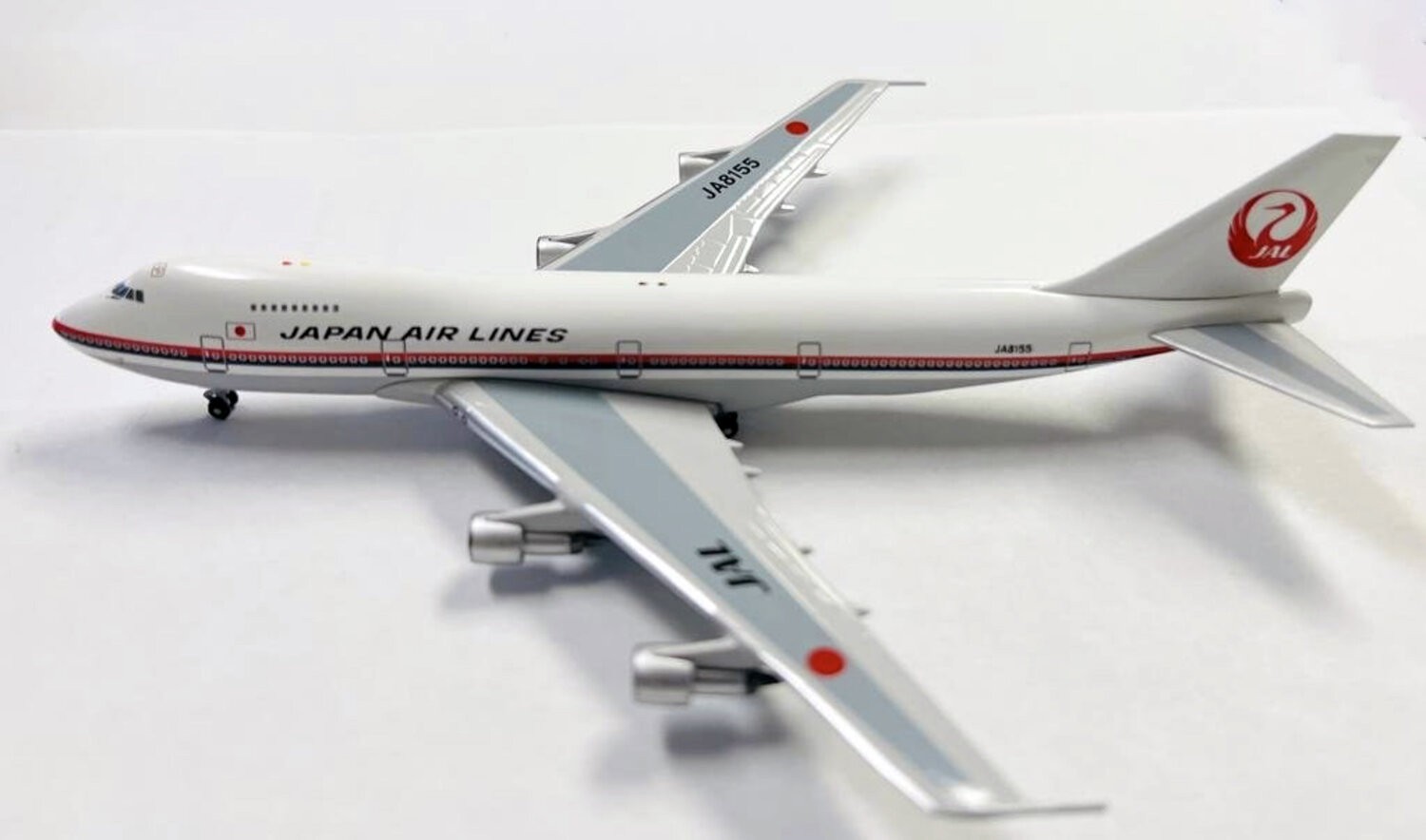 AeroClassics JAL B747-200B JA8155 1:400 RARE
