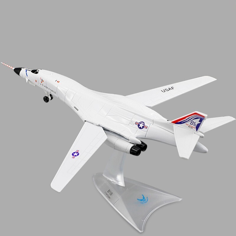 1:144 USAF B-1B Lancer Bomber Model Alloy Diecast Military Aircraft Collection
