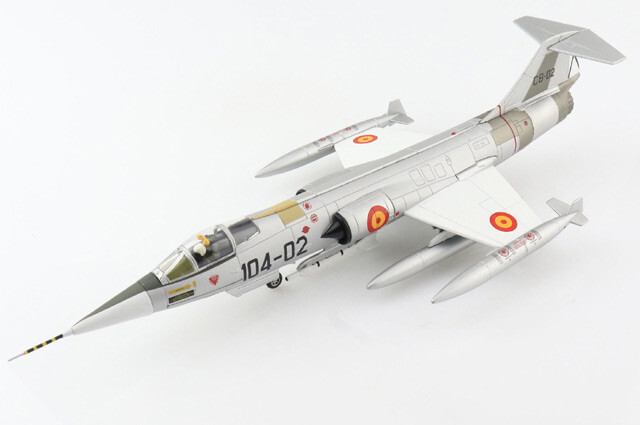 Hobby Master 1/72 F-104G Starfighter Airplane #104-02 Ejercito del Aire 61