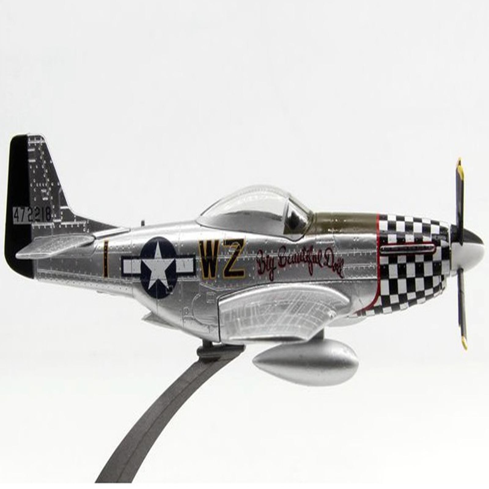 1/72 AF1 World War II US P-51 Mustang Fighter Aircraft Model Military Ornament i
