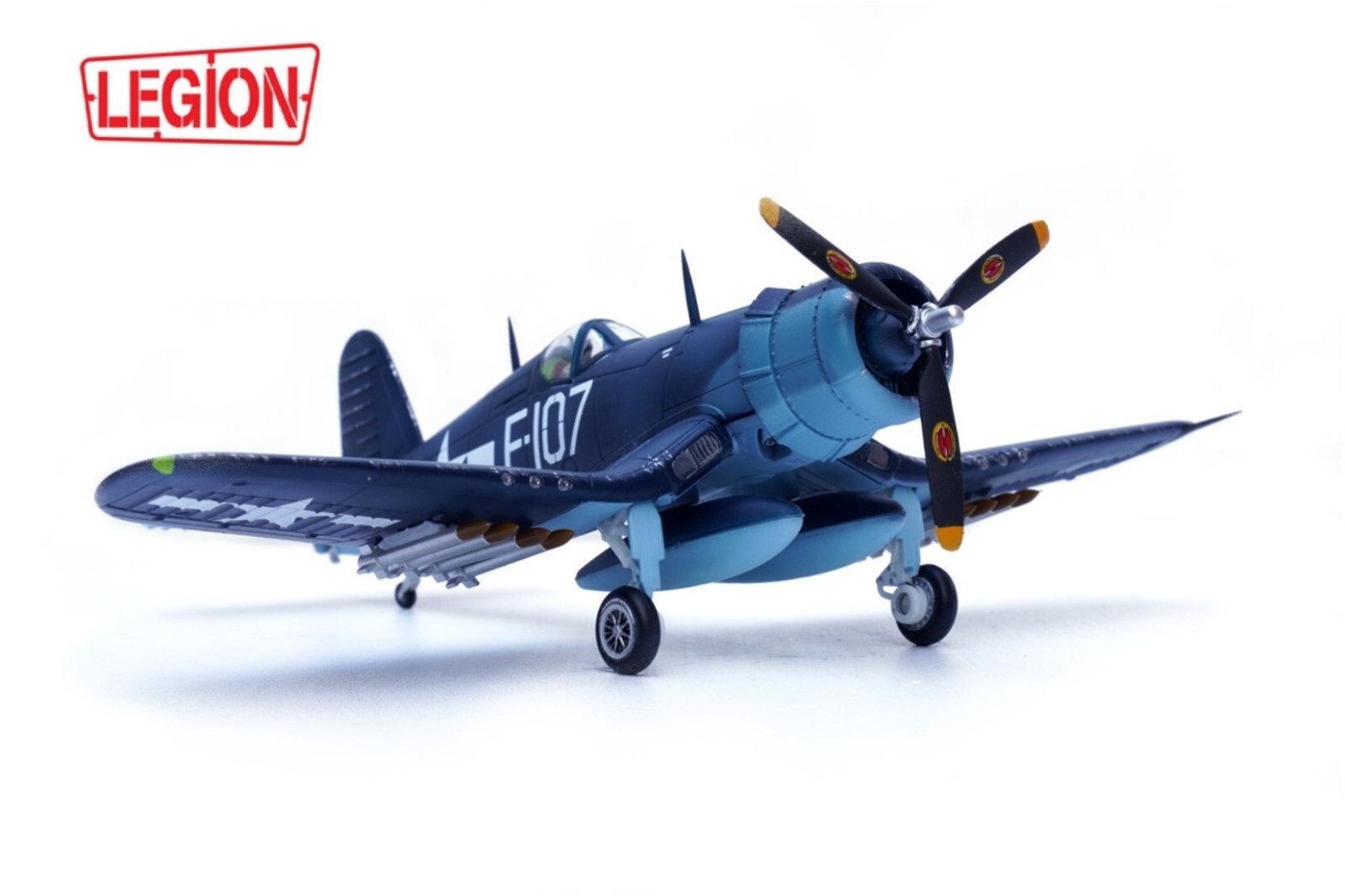Legion Models 14619LB – 1:72 F4U-1A Corsair Captain P.C. Delong 1945