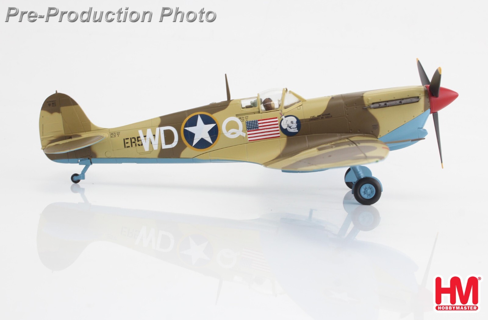 Hobby Master HA7859, Spitfire Mk.Vb Trop ER570, 4th FS, 52nd FG, MACAF, 1:48