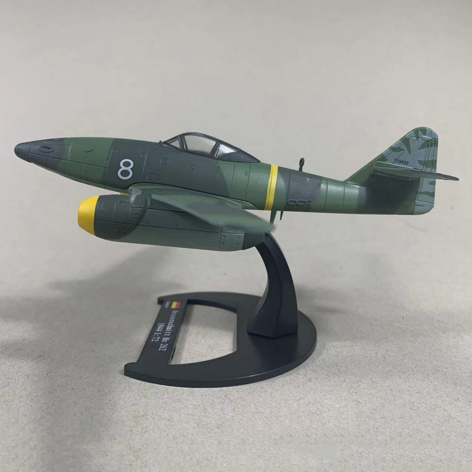 15cm Diecast 1/72 German Messerschmitt Me-262 Fighter Model
