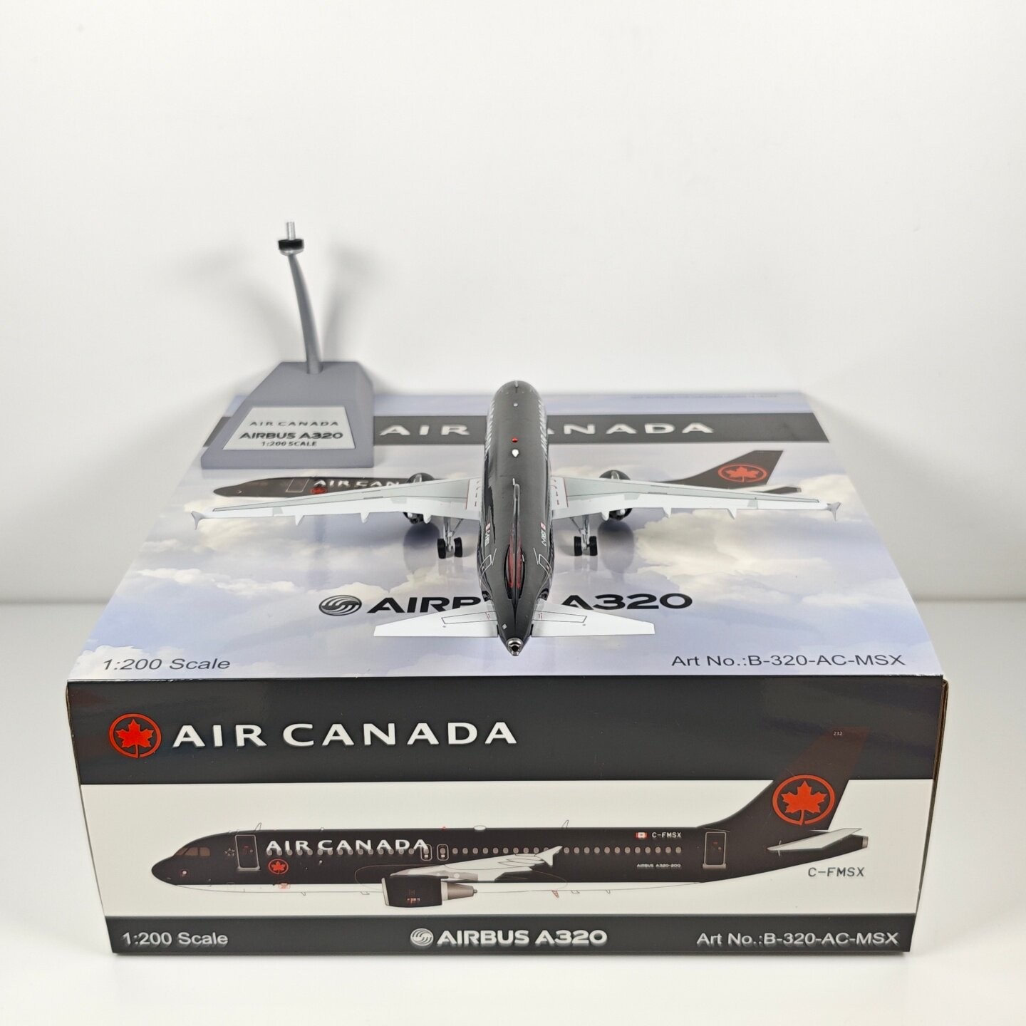 B-Models B-320-AC-MSX 1:200 Air Canada A320 C-FMSX Alloy Model