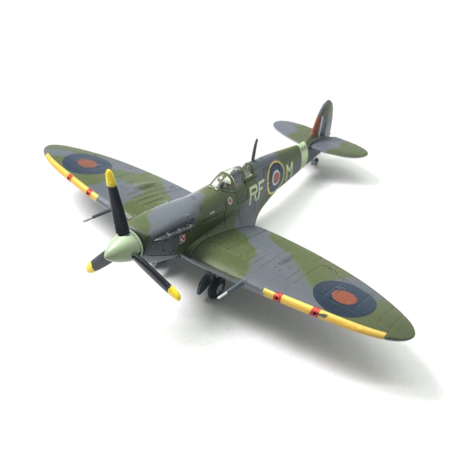 1/72 Spitfire Fighter WWII Legendary Fighter Diecast Airplane Model Plane Craft