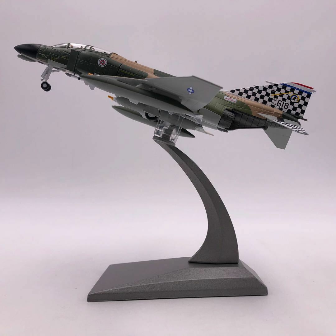 WLTK 1/100 USAF F-4C Phantom II Flighter Diecast Aircraft Jet Model in box