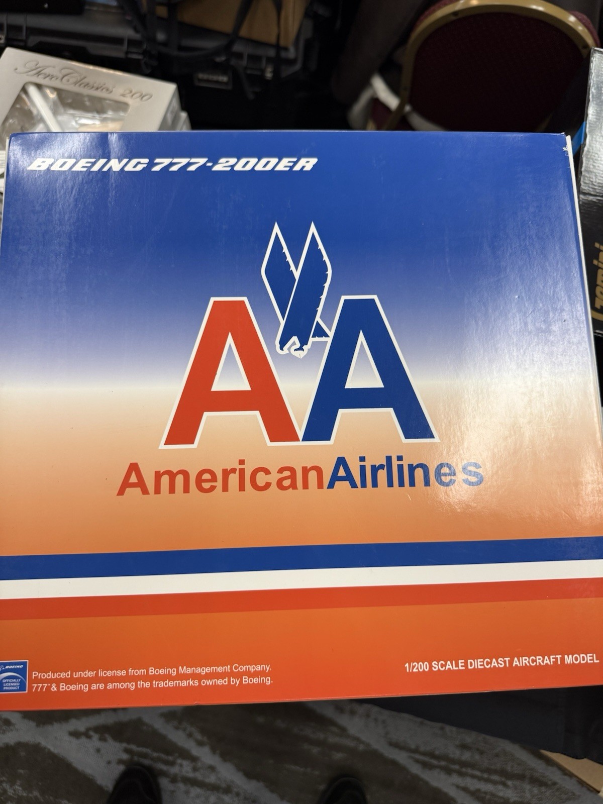 American Airlines 777-200 1:200 Scale Diecast Model From JC Wings