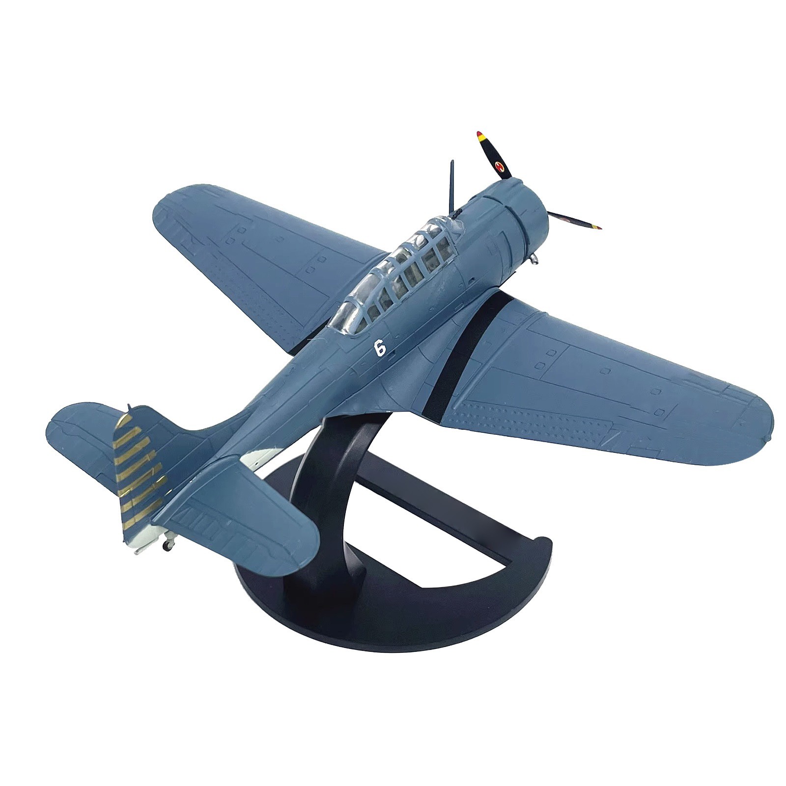 1/72 Scale SBD Dauntless Diecast Model Pacific Theater Dive Bomber Replica