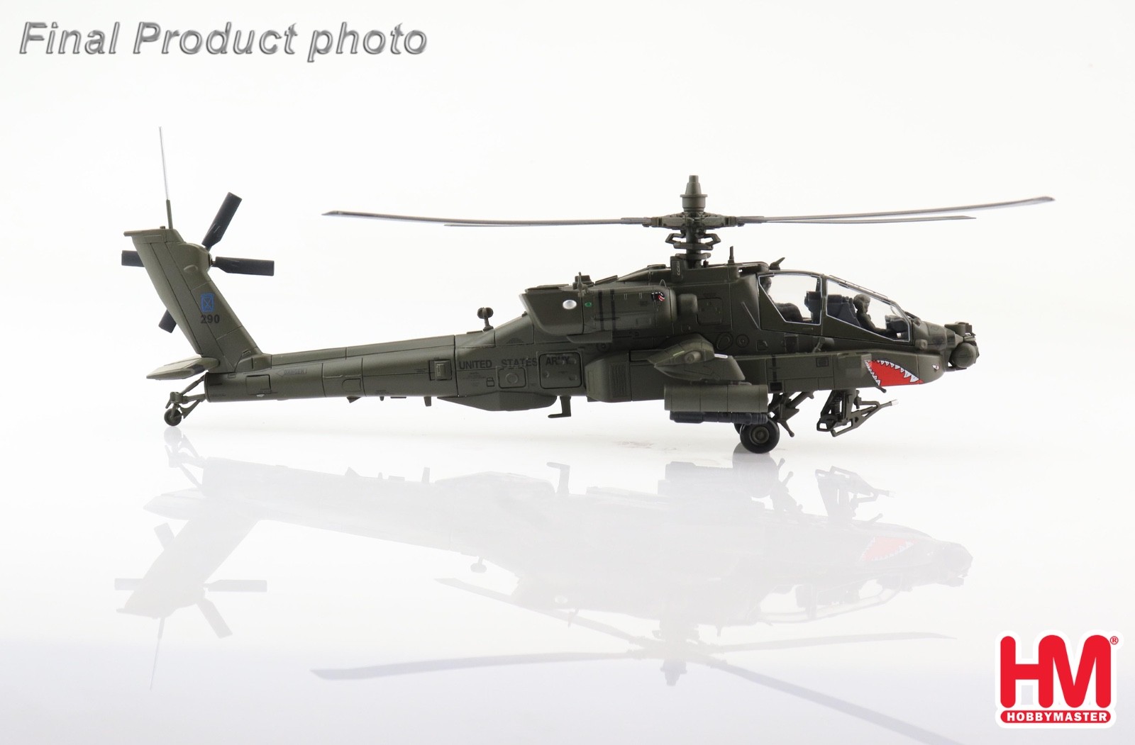Hobby Master 1/72 AH-64D Longbow Apache Army 10th CAB 1st Btn Afghanistan HH1211