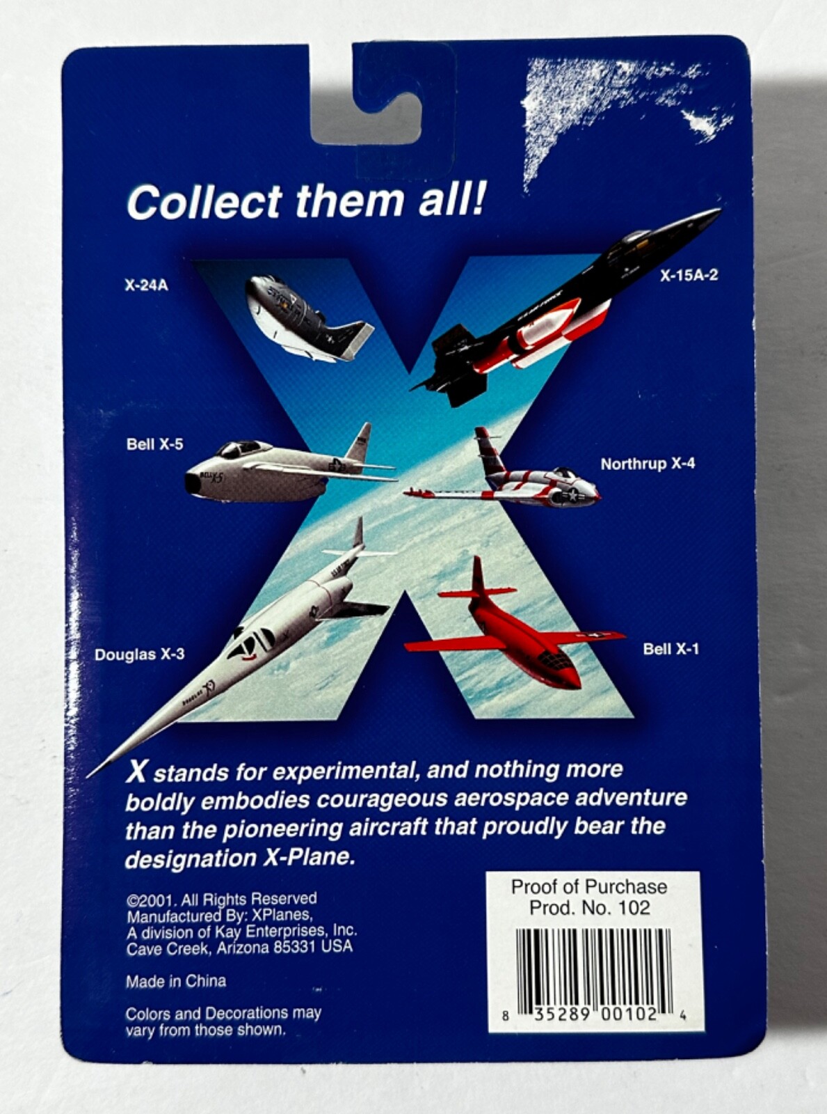 XPlanes #102 1/144 Scale Northrop X-4 Bantam from 2001 with Stand – SEALED