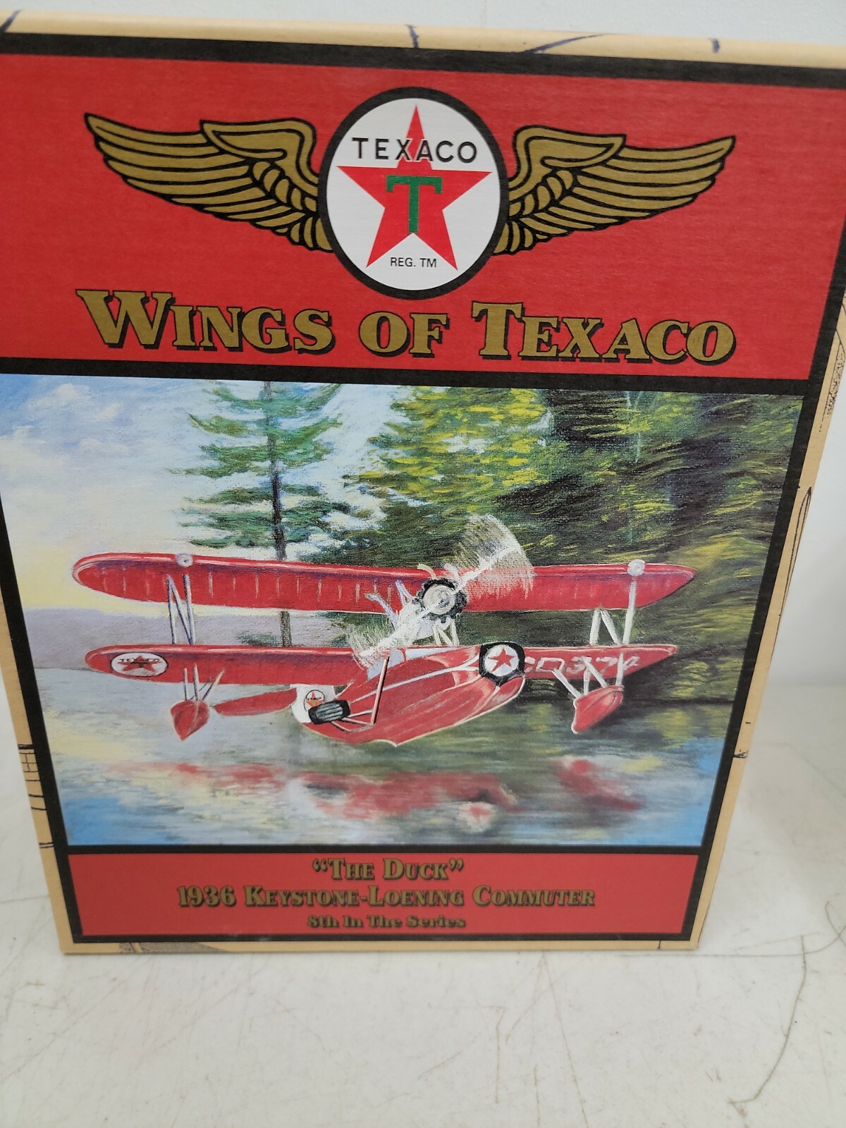 WINGS OF TEXACO, “THE DUCK” 1936 KEYSTONE-LOENING COMMUTER 8TH IN THE SERIES, 2e