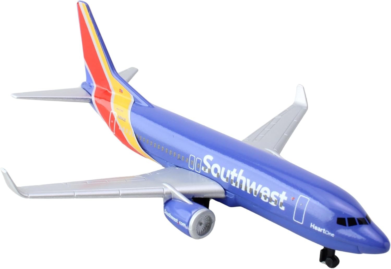Southwest Airlines Airport Playset with Die-Cast Metal Model Airplane with Pl…
