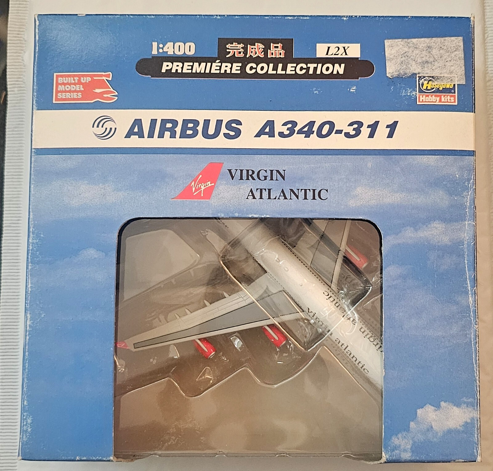 Hasegawa L2X 1:400 Scale, Airbus A340-311, Virgin Atlantic #61402